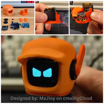 Reaction Bot Body – 3D-Printed Housing