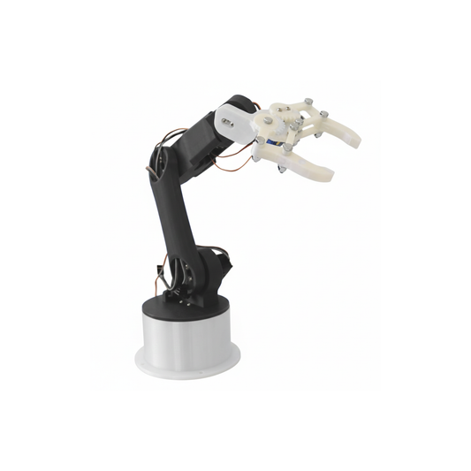 Robotic arm assembly with fasteners (servos not included)